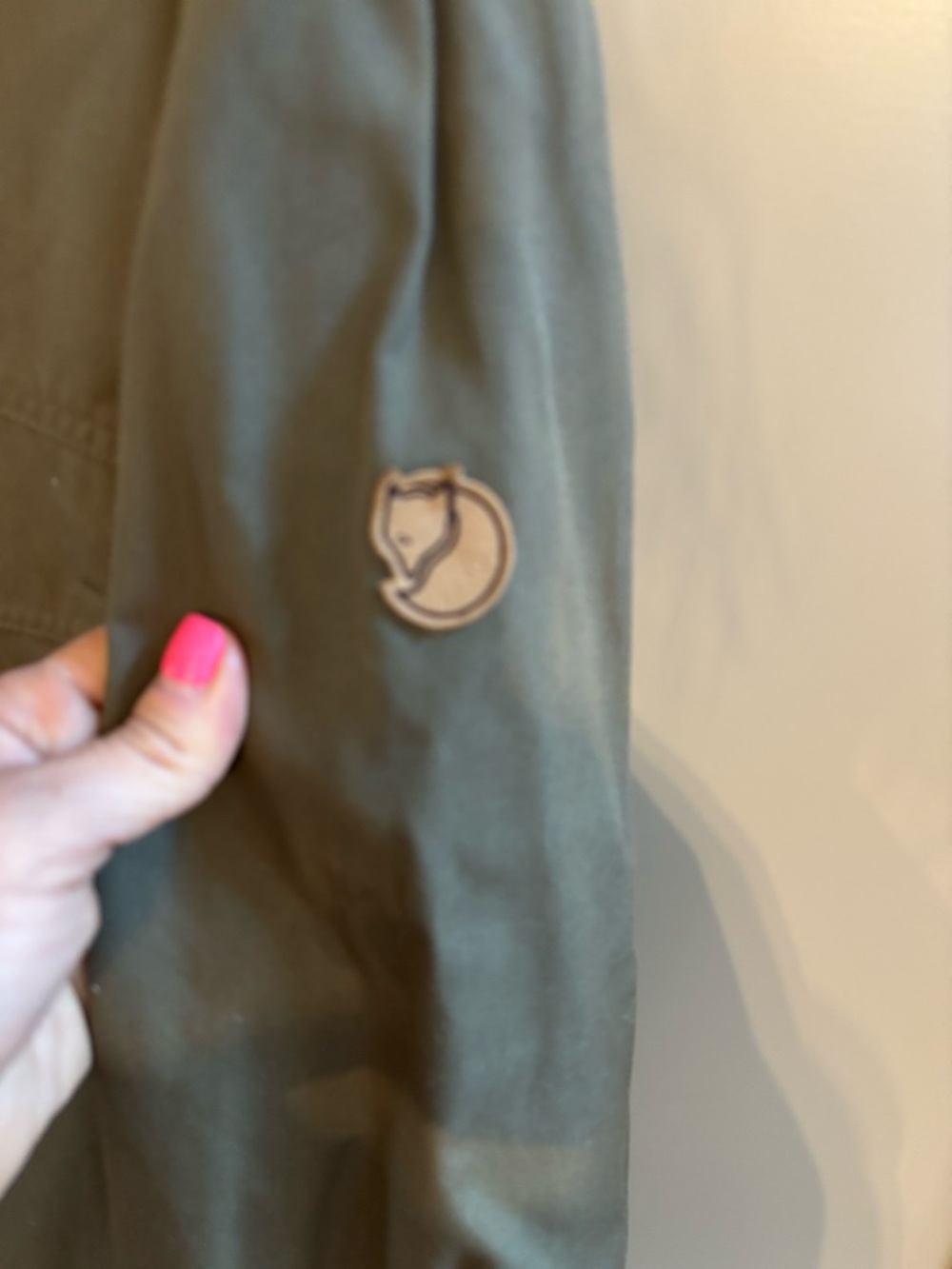 Fjallraven G-1000 Canvas Full Zip Utility Shirt Jacket Olive Men's Size Small L - Picture 5 of 6